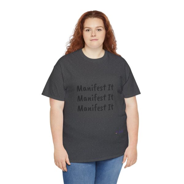 Unisex Cotton "Manifest It" Tee - Image 231