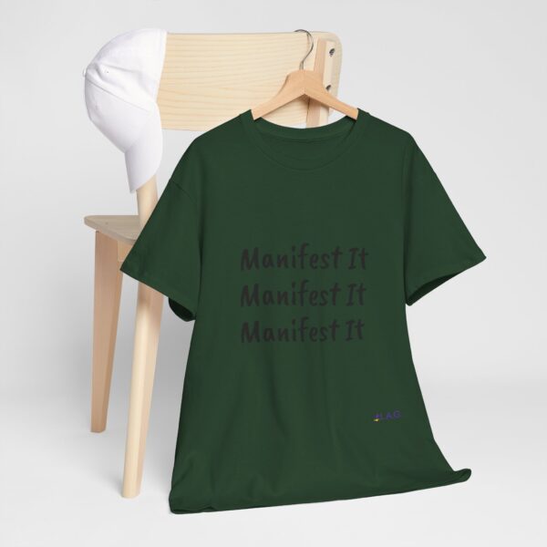 Unisex Cotton "Manifest It" Tee - Image 170