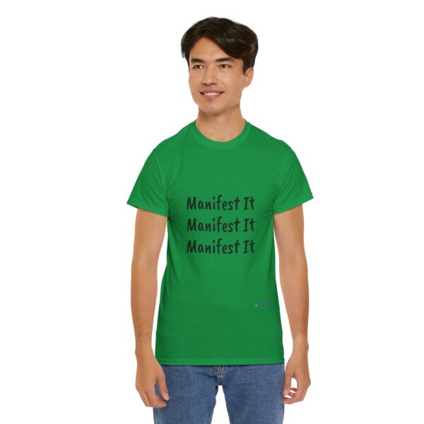 Unisex Cotton "Manifest It" Tee - Image 210