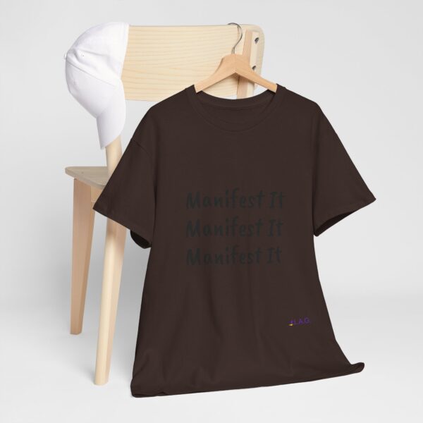 Unisex Cotton "Manifest It" Tee - Image 116