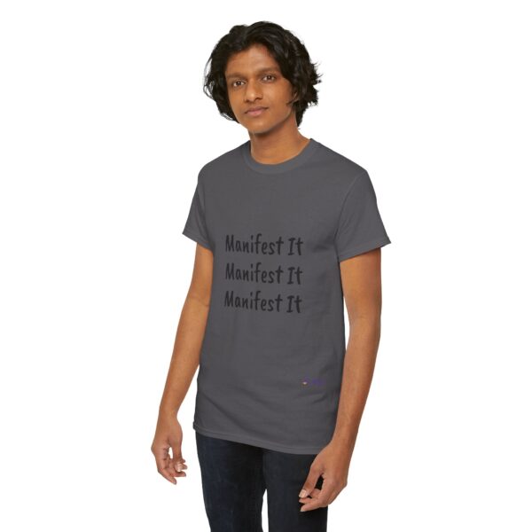 Unisex Cotton "Manifest It" Tee - Image 289