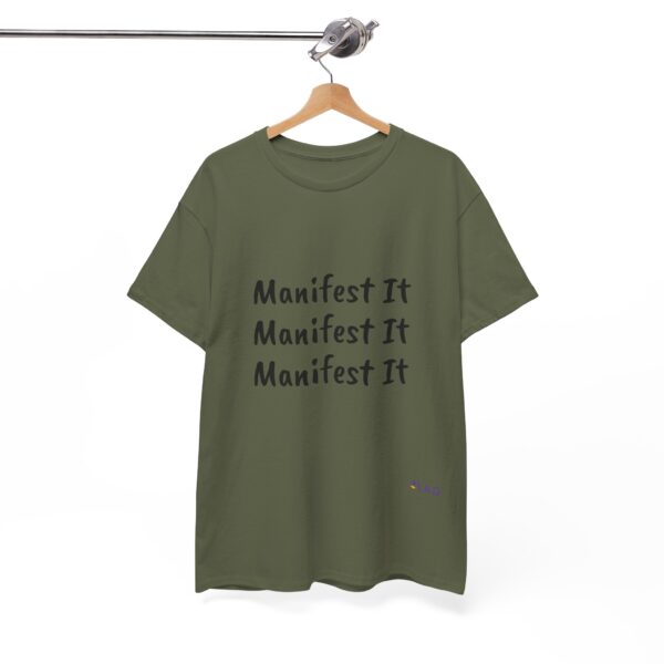 Unisex Cotton "Manifest It" Tee - Image 142